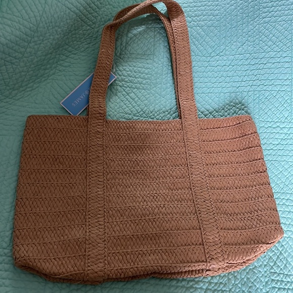 Draper James Straw Handbag - Picture 1 of 4
